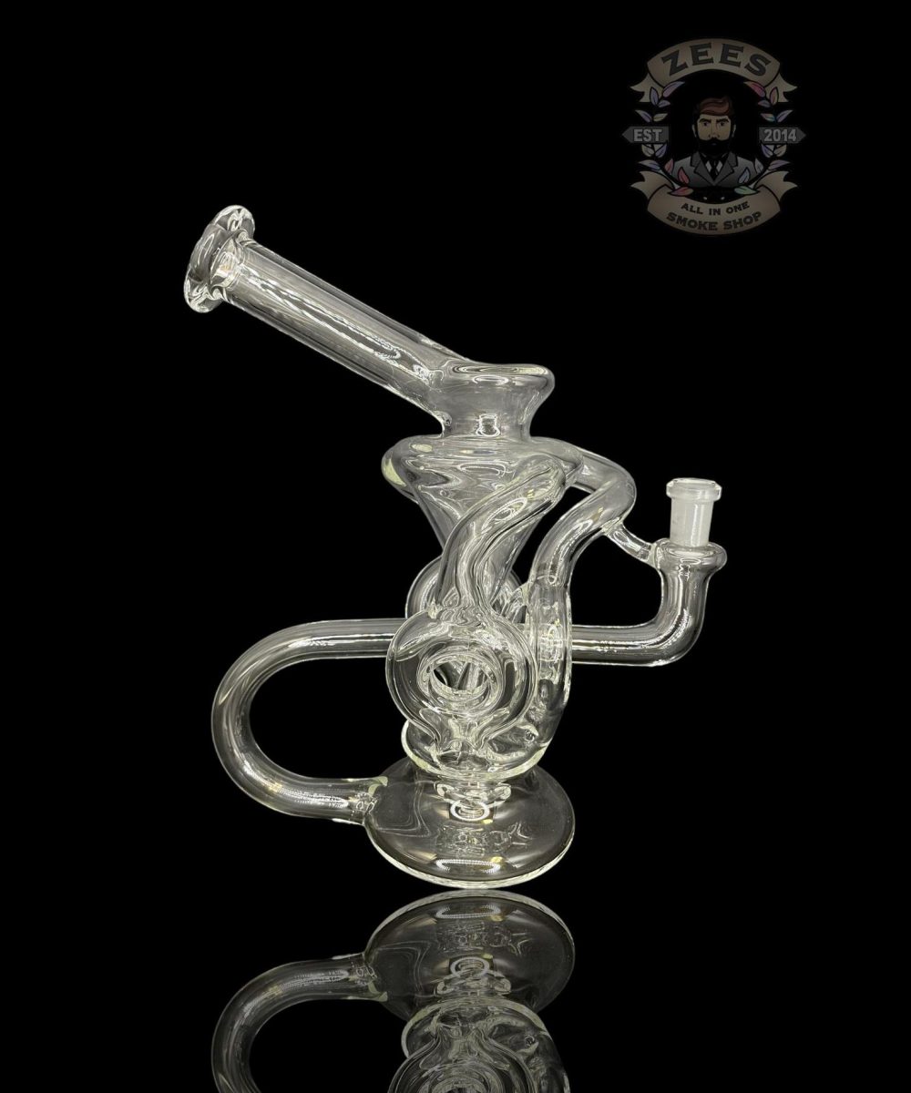 OTW GLASS: CLEAR TRIPLE DONUT RECYCLER #2