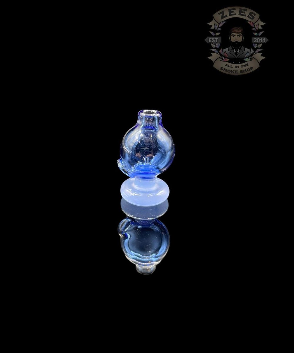 BHORO GLASS: DUAL COLOR PUFFCO PEAK BUBBLE CAP
