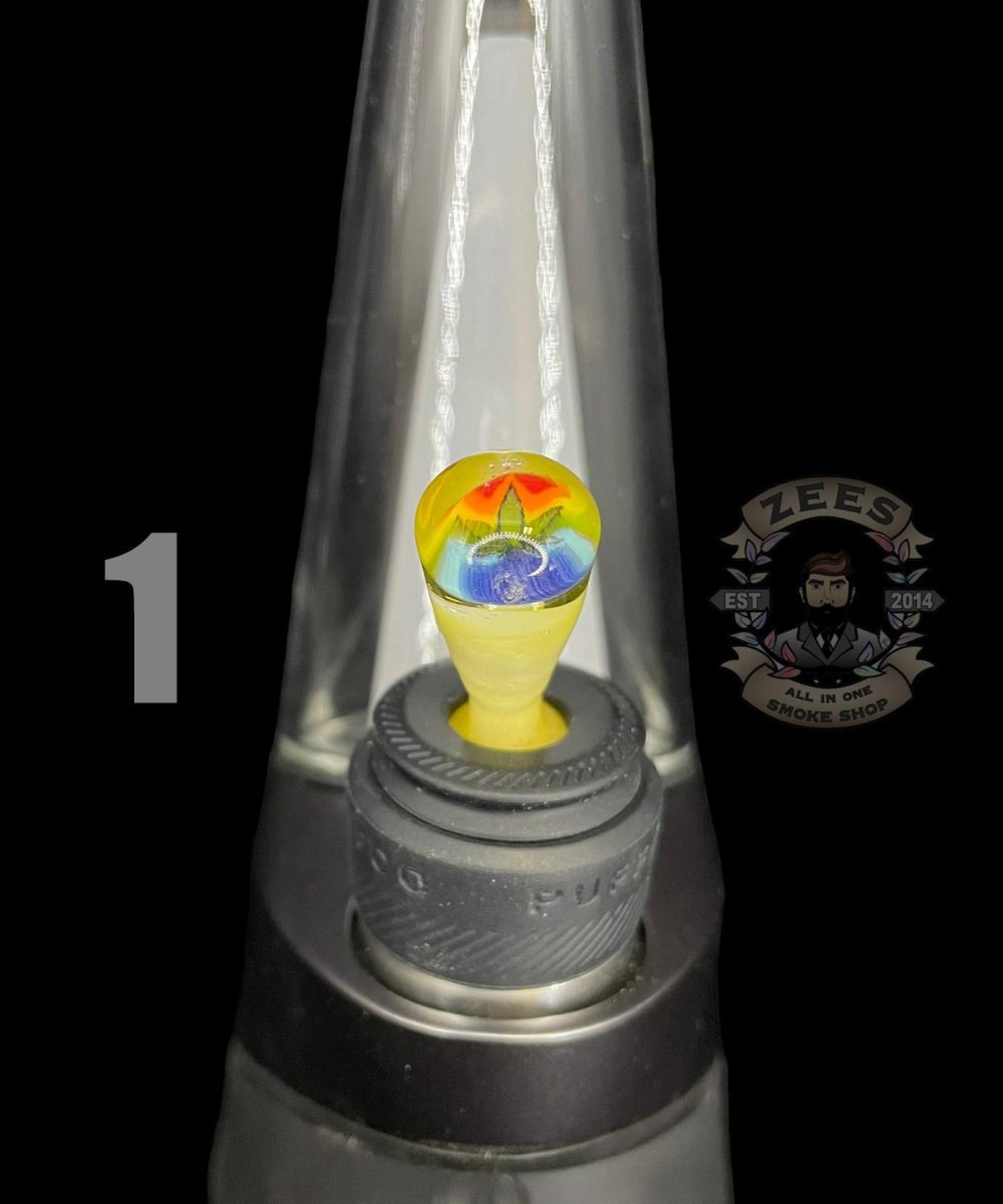 Alternative view of THE DOQ GLASS: ENCASED MILLIE PUFFCO PEAK PRO BALL CAP