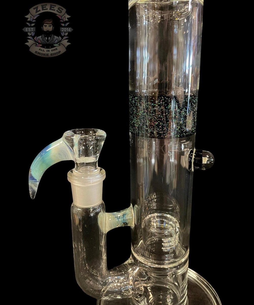 Alternative view of KENTA KITO: 360 GRID STRAIGHT TUBE CRUSHED OPAL OZONE