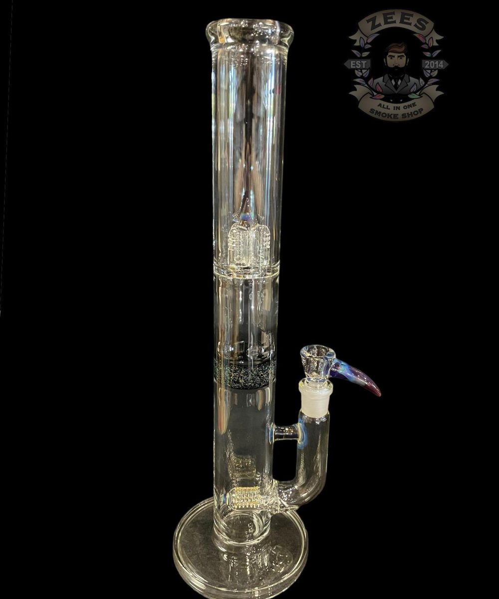 KENTA KITO: DOUBLE GRIDDED STRAIGHT TUBE CRUSHED OPAL MYSTERY ADVENTURINE