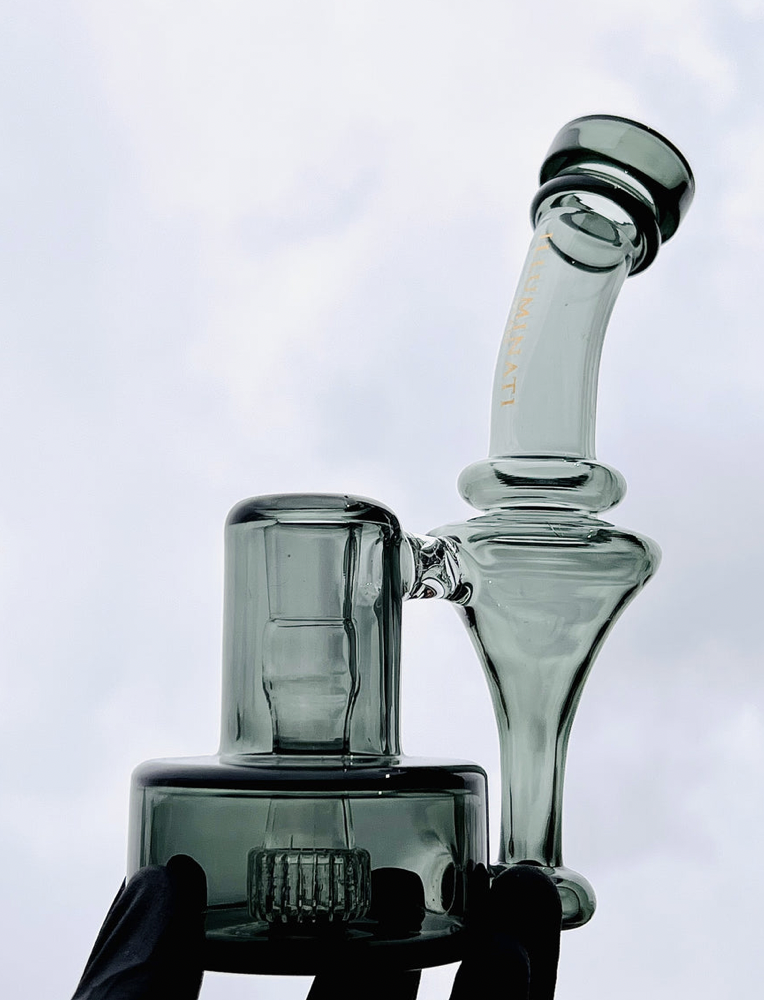 Alternative view of ILLUMINATI GLASS: 6" REFINED RBR RECYCLER