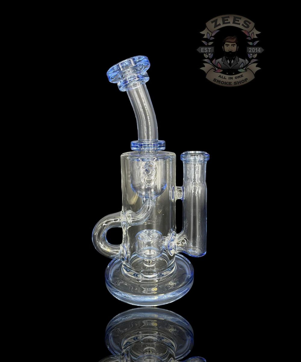 FATBOY GLASS: BLUE DREAM KLEIN INCYCLER RIG