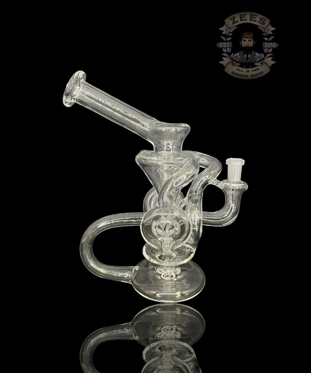 OTW GLASS: CLEAR TRIPLE DONUT RECYCLER #1