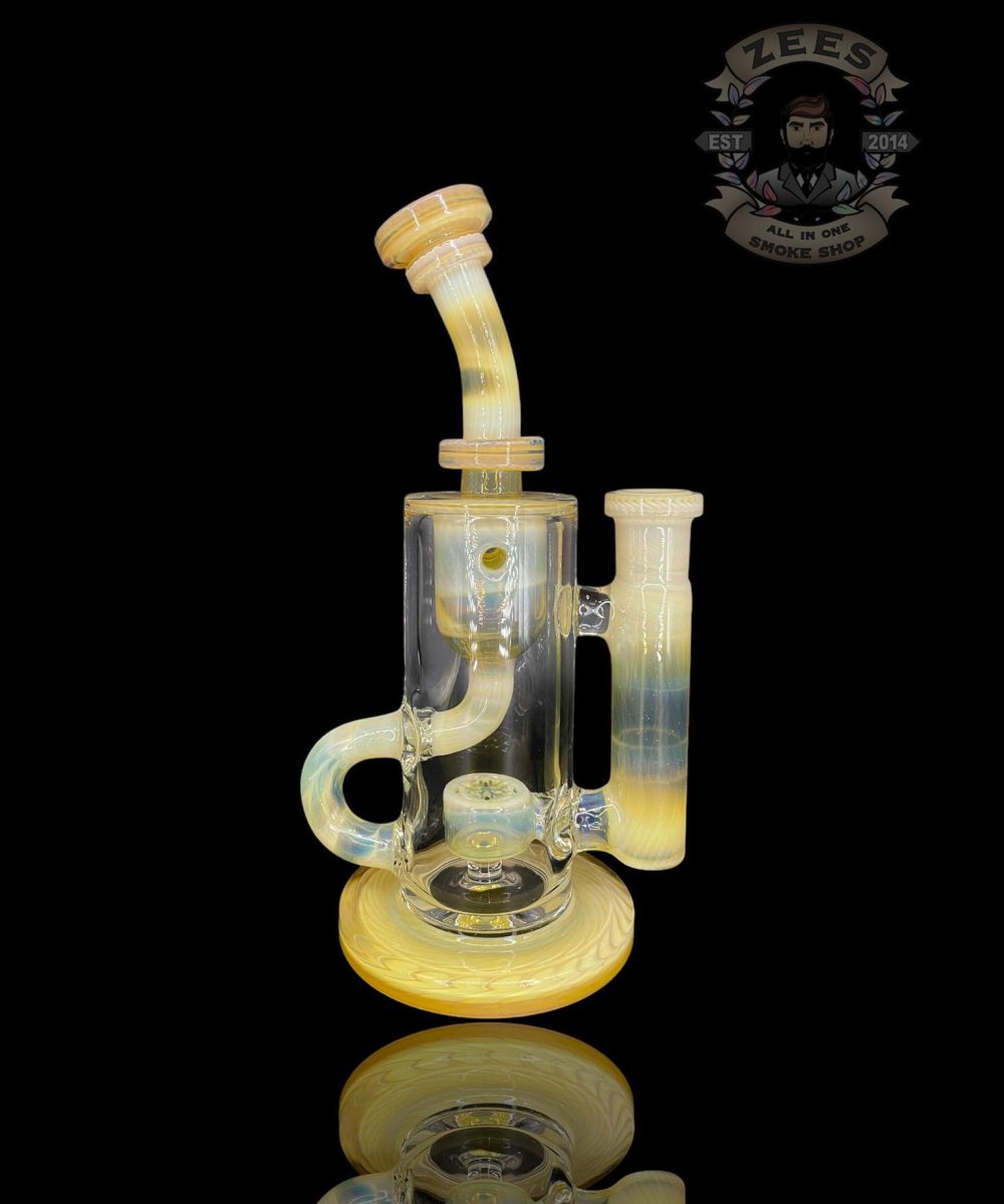 FATBOY GLASS: NS YELLOW KLEIN INCYCLER RIG