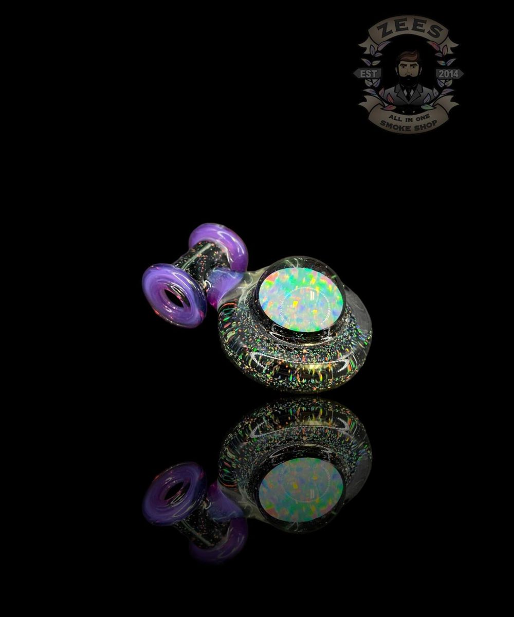 SOUP GLASS: OPAL COIN PENDANT