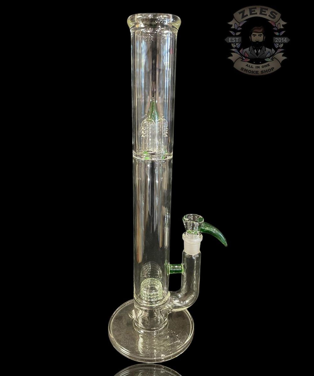 KENTA KITO:  360 GRID STRAIGHT TUBE GREEN STARDUST
