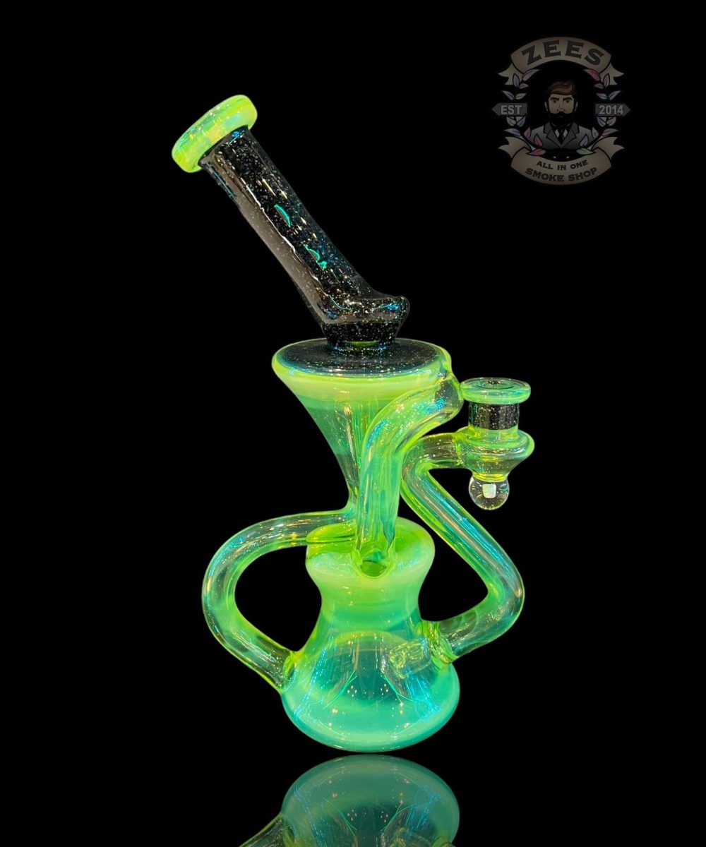 HUMADETHAT: CRUSHED OPAL x GHOST OVER SLYME DUAL UPTAKE FLOATER RECYCLER