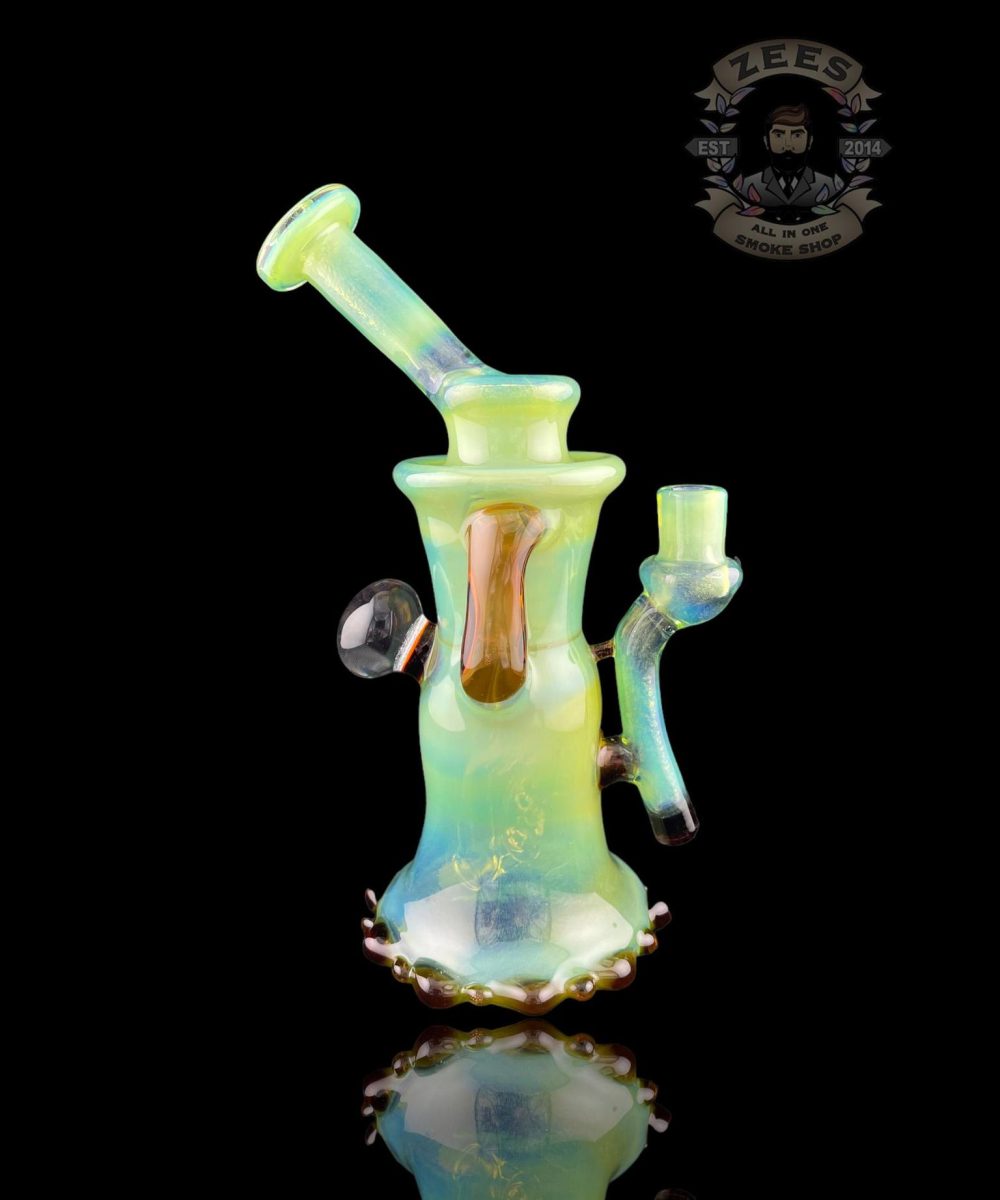 DJINN GLASS: MOSSY SLYME x AMBER GILL RECYCLER