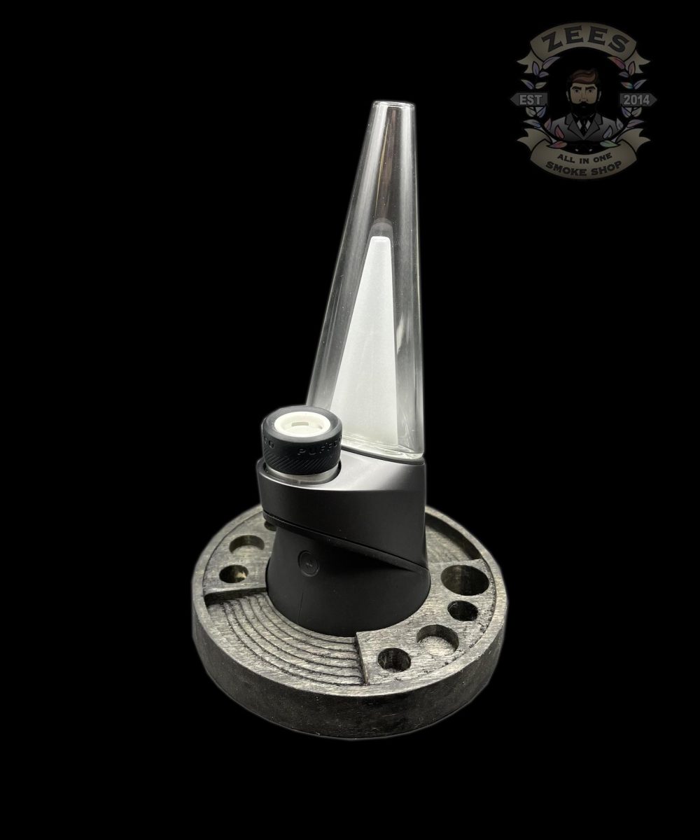 Alternative view of CARVED POURS: WOODEN PUFFCO PEAK AND PEAK PRO STABILIZING BASE