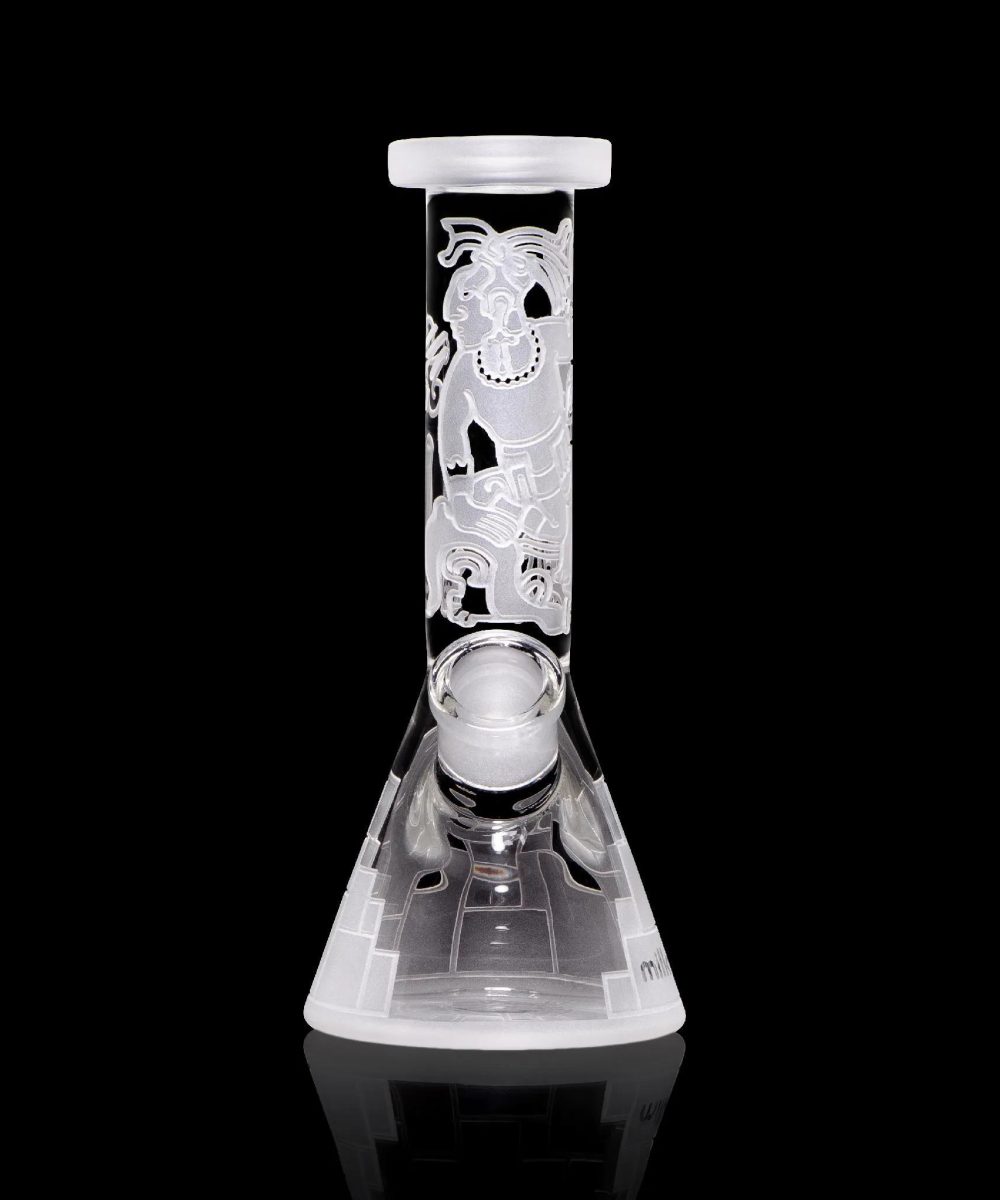 MILKY WAY GLASS: MAYA FORT MINI-BEAKER (MK-21)