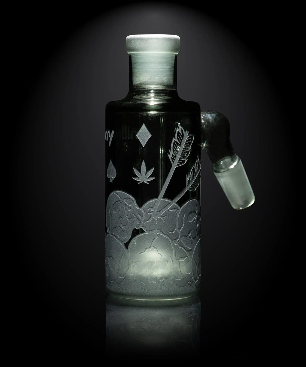 MILKY WAY GLASS: SMOKE 45 DEGREE WET ASH CATCHER