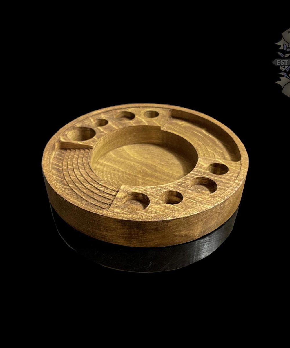 CARVED POURS: WOODEN PUFFCO PEAK AND PEAK PRO STABILIZING BASE