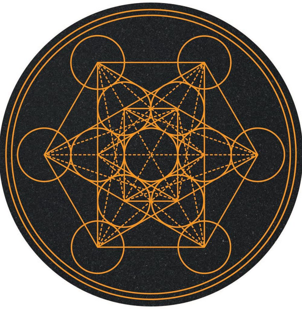 MOOD MATS: 12" LAVA METATRON