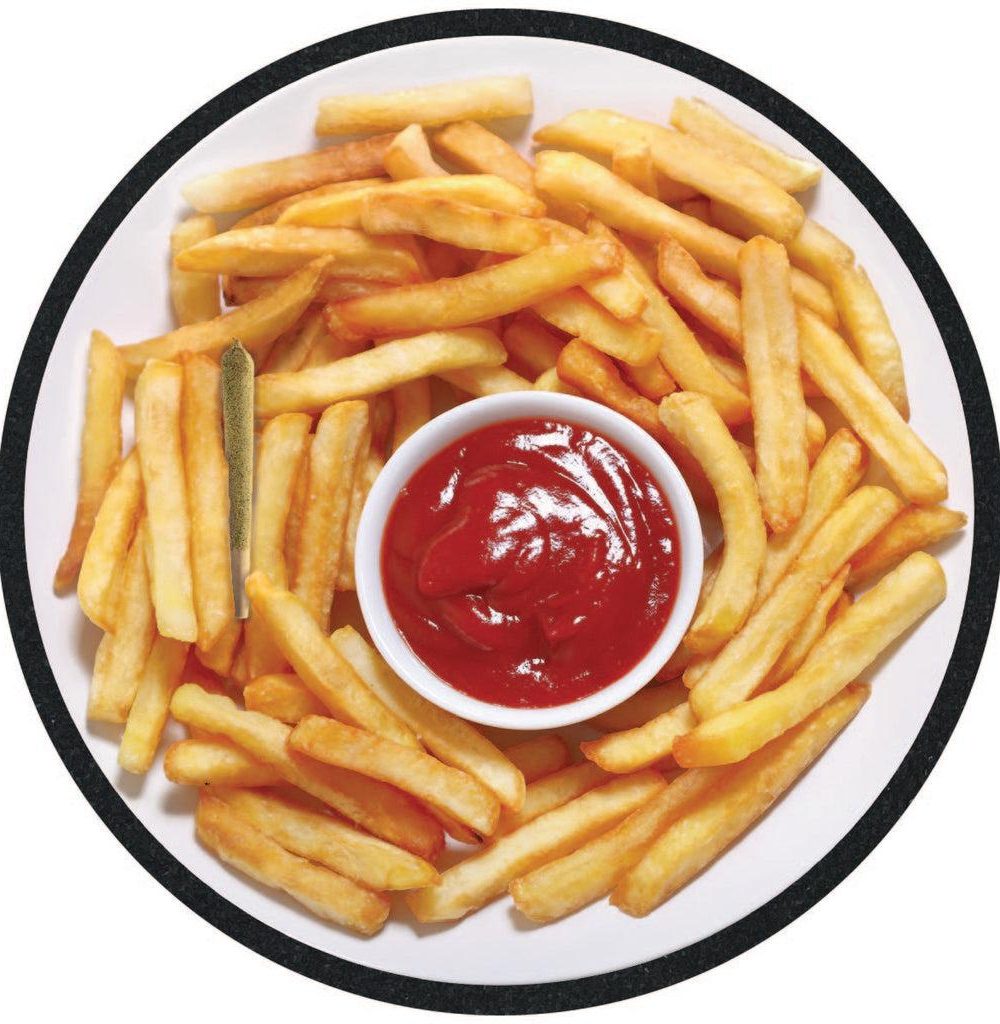 MOOD MATS: PLATE-O-FRIES