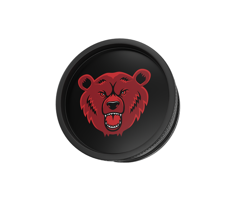 Alternative view of BEAR QUARTZ X SANTA CRUZ SHREDDER: 2PC HEMP GRINDER