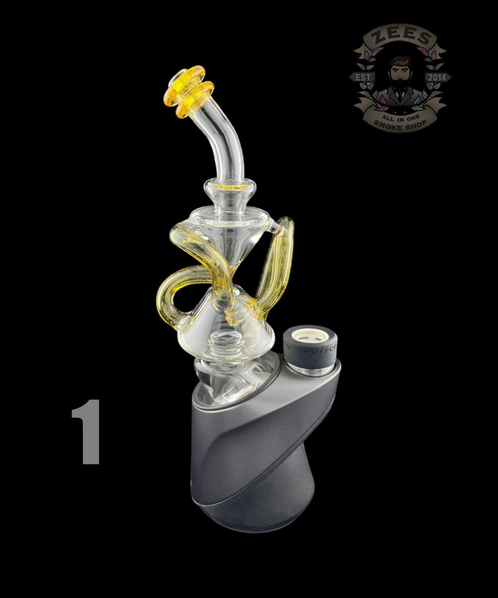 Alternative view of YARBI GLASS: KLEIN RECYCLER PUFFCO PEAK ATTACHMENT