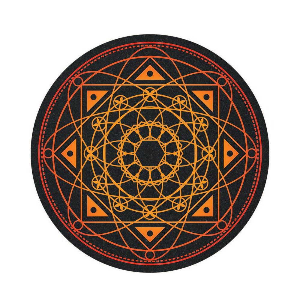 MOOD MATS: CHERRY LAVA GRID