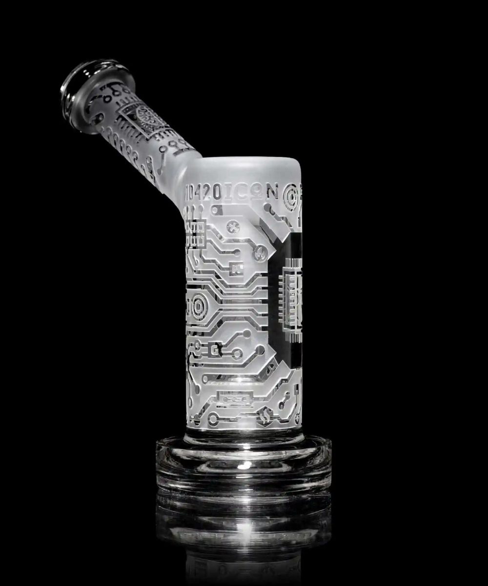 Alternative view of MILKY WAY GLASS: CIRCUITBOARD RIG (MK-018)