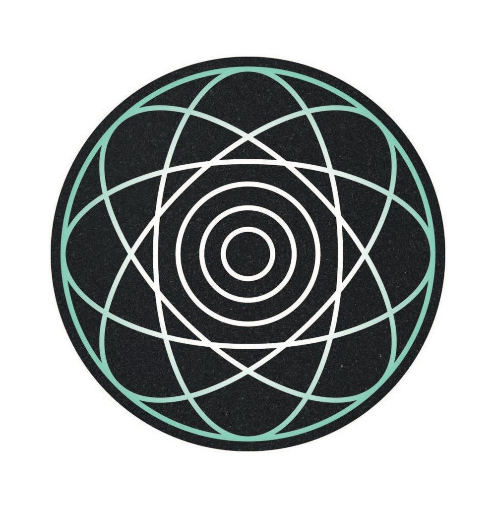 MOOD MATS: 8" BLU-V NEBULA