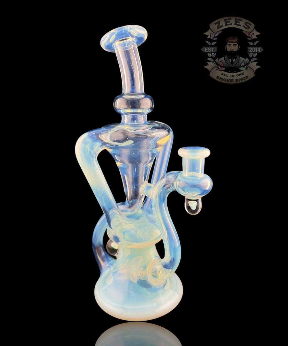 MATT D GLASS: GLOPAL x NEO OPAL DUAL UPTAKE FLOATER RECYCLER