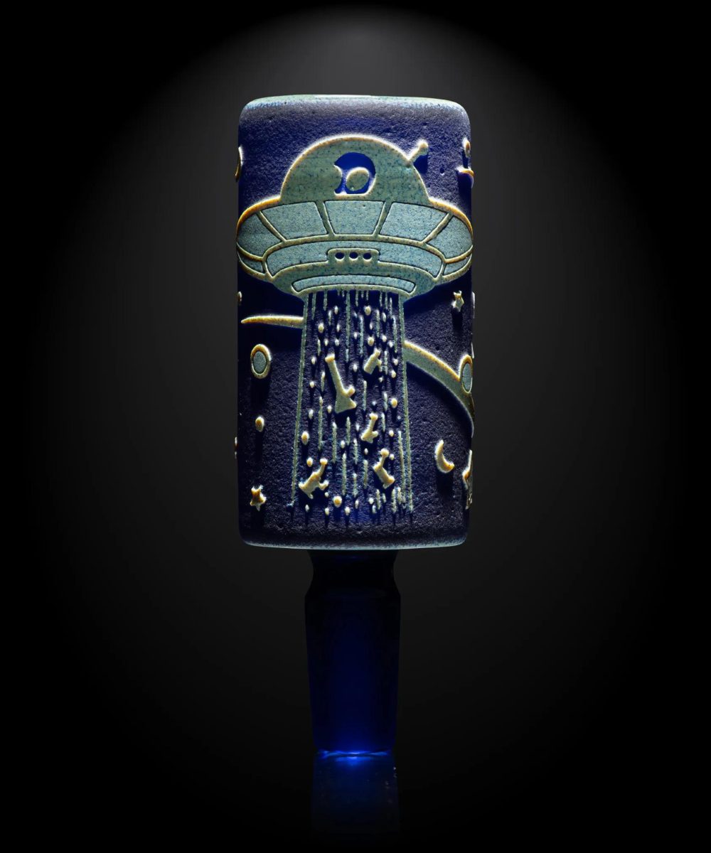 MILKY WAY GLASS: EXTRACTION IN COLOR BOWL (MB-023)