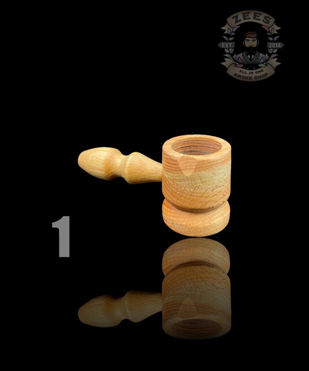 Alternative view of CARVED POURS: WOODEN PIPE PUFFCO PROXY ATTACHMENT (1-20)