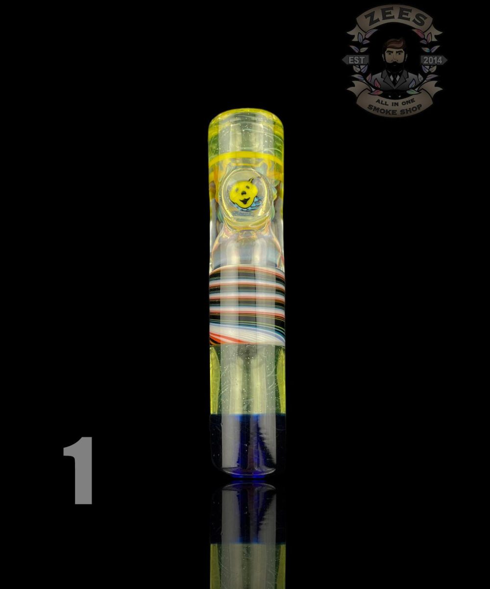 Alternative view of NES GLASS: FULLY WORKED CHILLUM