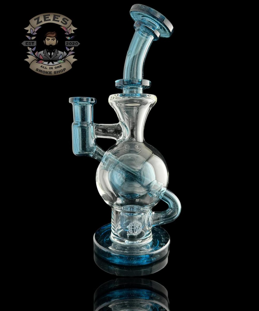 FATBOY GLASS: COLOR BALL BLUE STARDUST