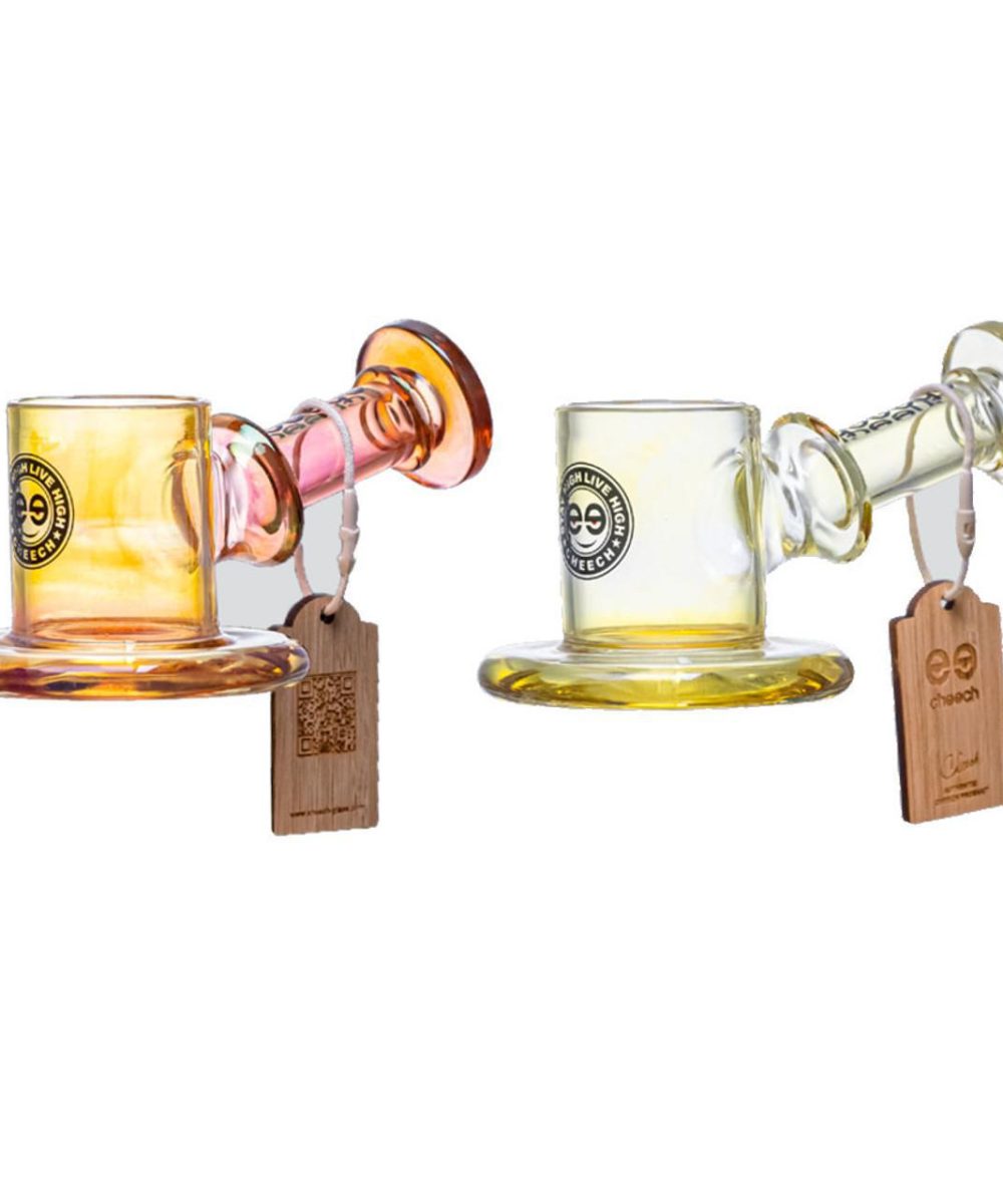 CHEECH GLASS: FUMED HAMMER PUFFCO PROXY ATTACHMENT