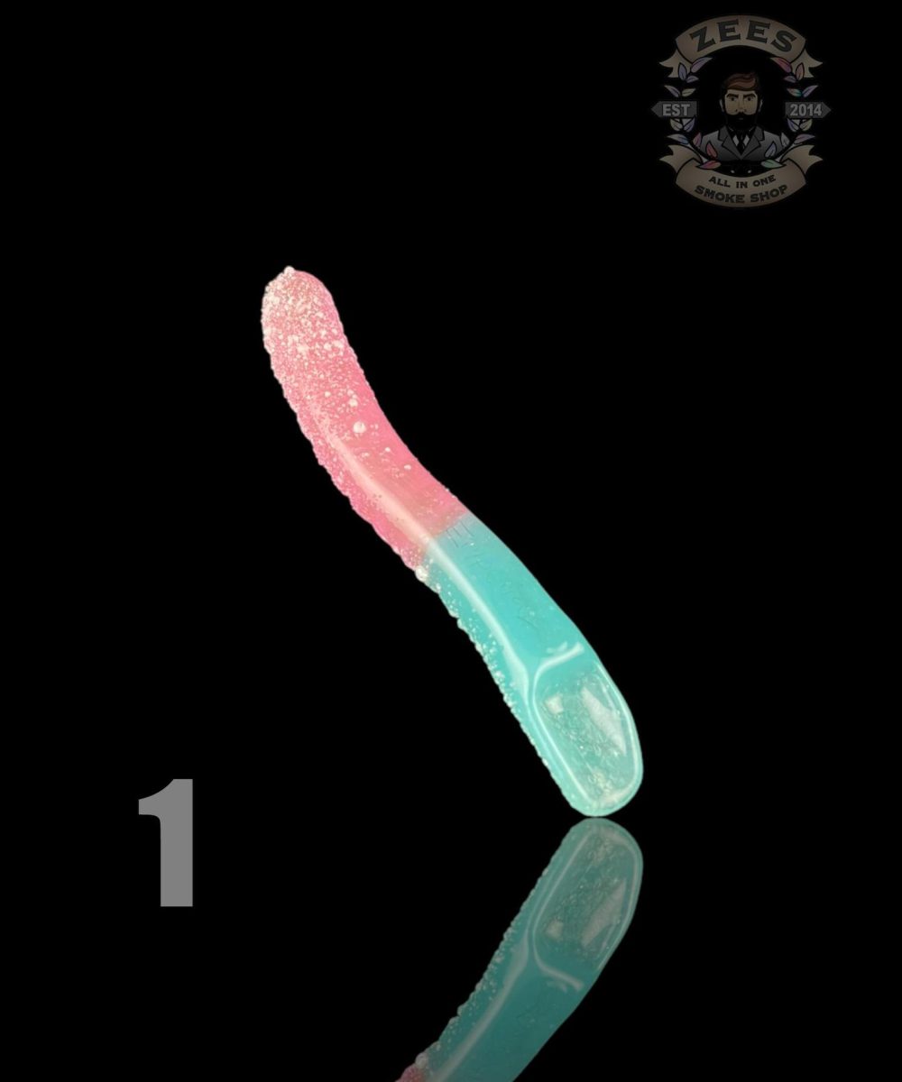 Alternative view of EMPERIAL GLASS: 3" GUMMY WORM DABBER