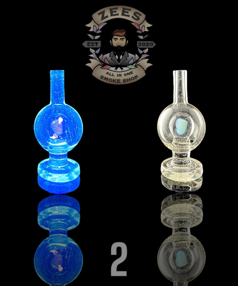 Alternative view of SOUP GLASS: 710 DROP UV 25MM FULL COLOR ENCASED OPAL CARB CAP