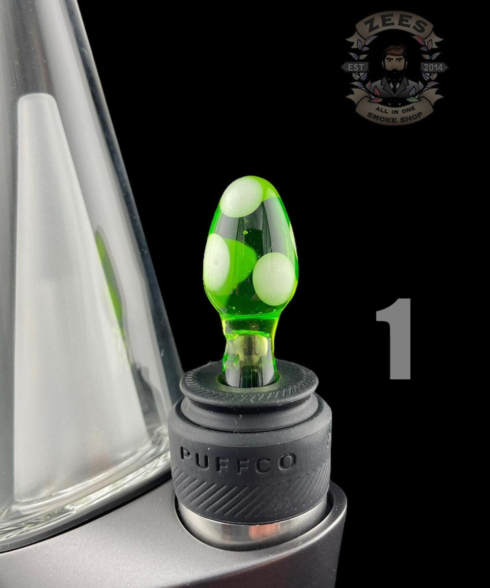 Alternative view of ENUFF GLASS: DINO EGG PUFFCO PEAK PRO BALL CAP