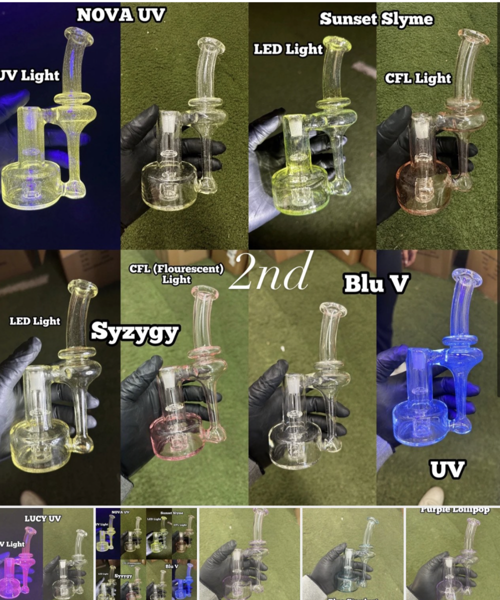 Alternative view of GREEK GLASS: GG RBR 10MM DD *SECONDS QUALITY*