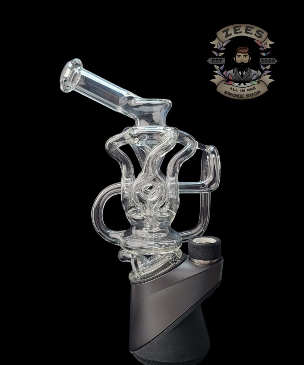 Alternative view of OTW GLASS: DONUT RECYCLER PUFFCO PEAK ATTACHMENT