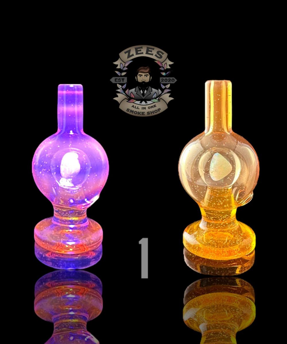 SOUP GLASS: 710 DROP UV 25MM FULL COLOR ENCASED OPAL CARB CAP