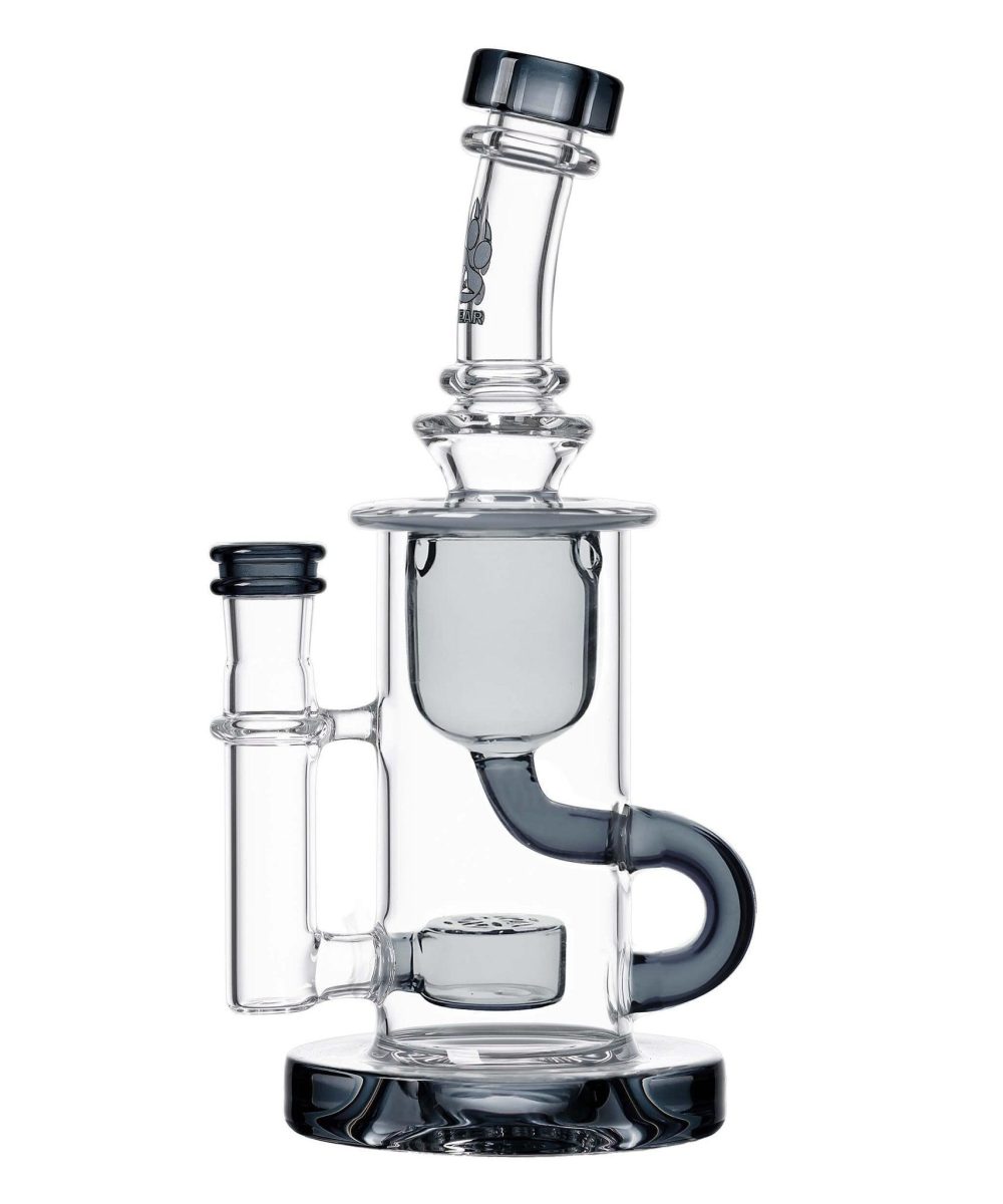 IRIDESCENT GLASS: CLEAR SEED OF LIFE KLEIN VERSION 2.0 COLOR ACCENTED