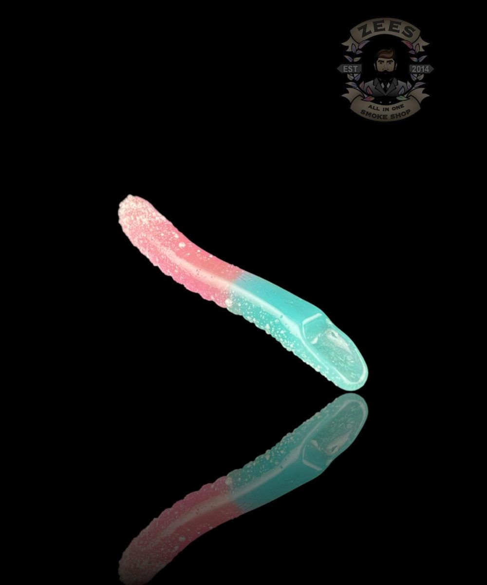 EMPERIAL GLASS: 3" GUMMY WORM DABBER