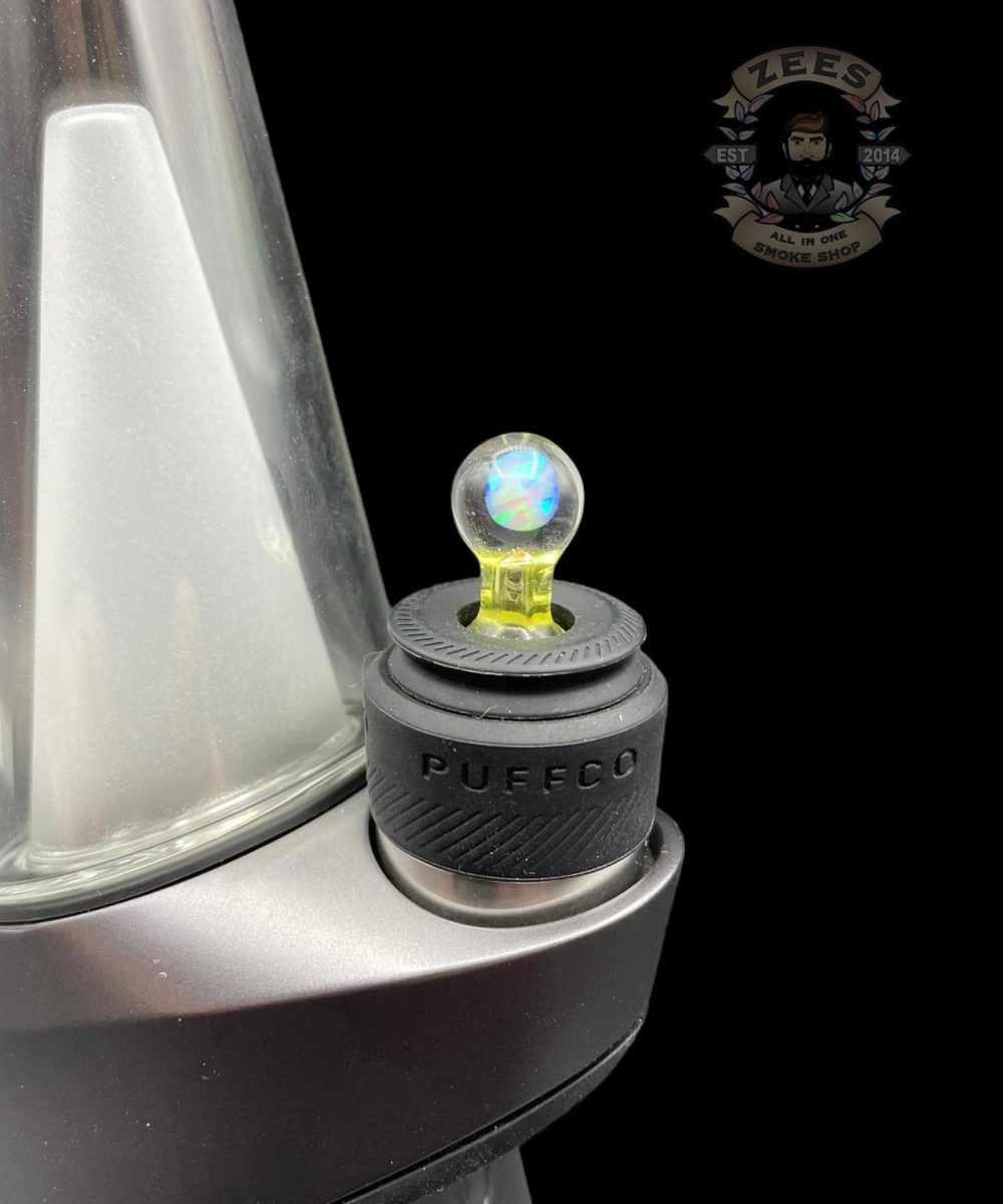 Alternative view of ORGANIK GLASS: ENCASED OPAL PUFFCO PEAK PRO BALL CAP