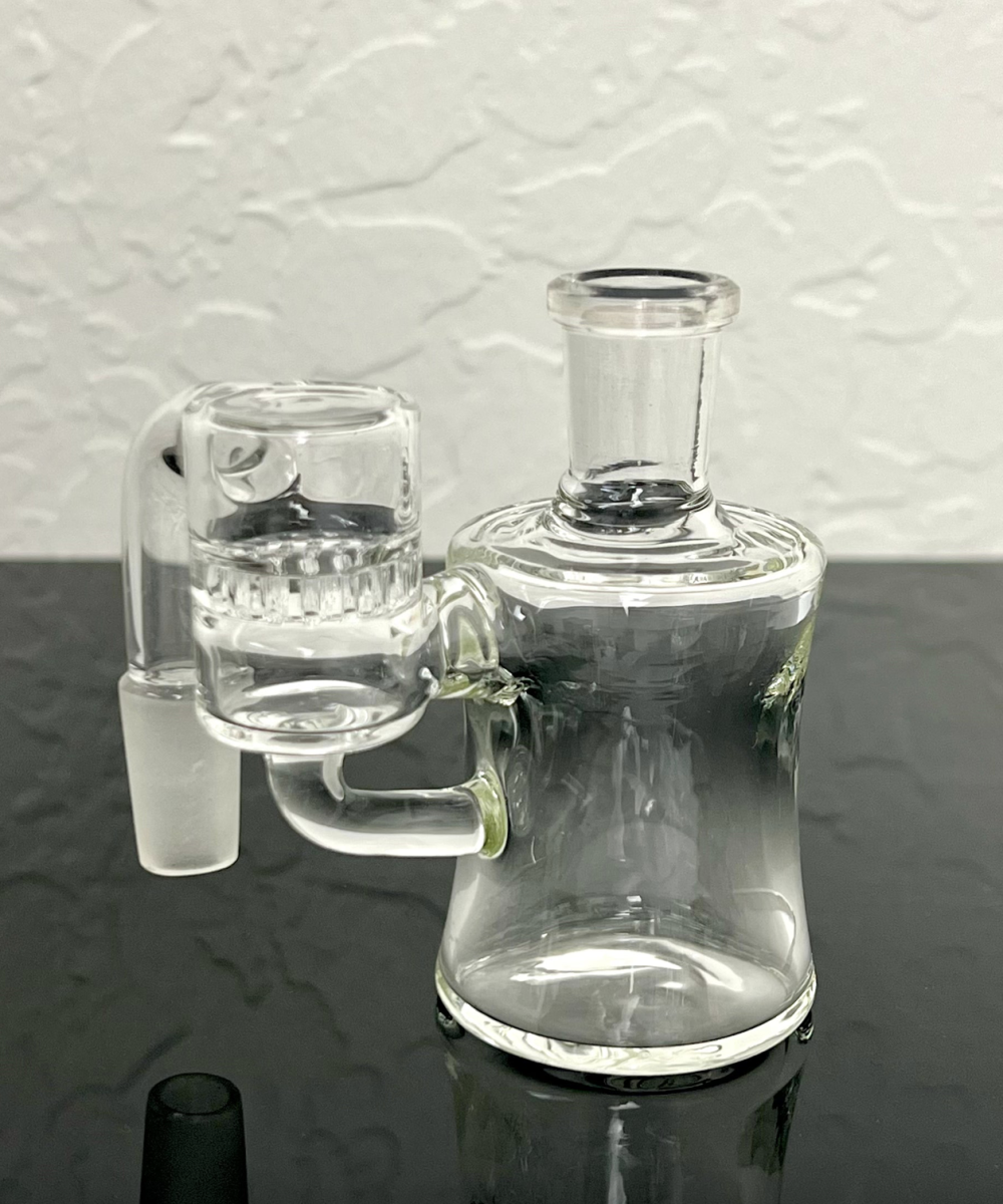 Alternative view of IRIDESCENT GLASS: 4" CLEAR DRY CATCHER