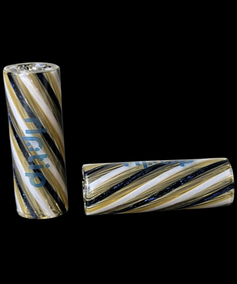 GORDO SCIENTIFIC: BLACK WHITE AND BLUE DICHRO RIP TIP