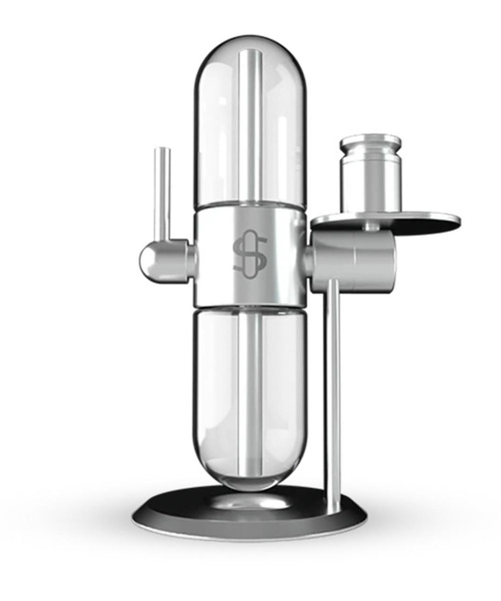 STUNDENGLASS: GRAVITY INFUSER POLISHED SILVER LIMITED EDITION