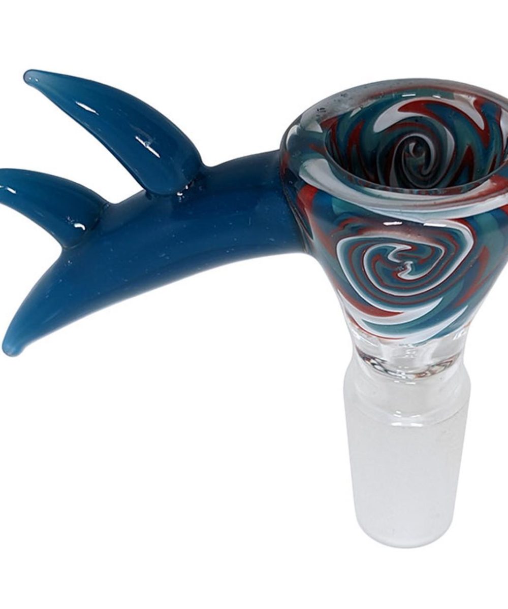 SPINY WIG WAG HORN BOWL 14MM MALE