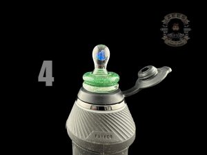 #4 GREEN CROPAL W/ BLACK OPAL