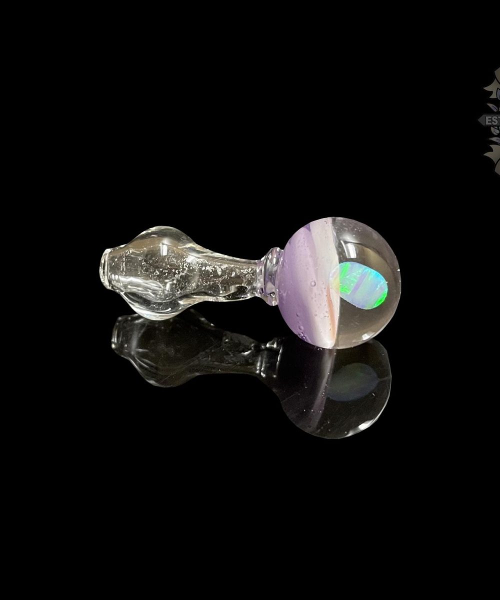 Alternative view of CAPTAIN TOKEZ GLASS: ENCASED OPAL PUFFCO PEAK PRO BALL CAP