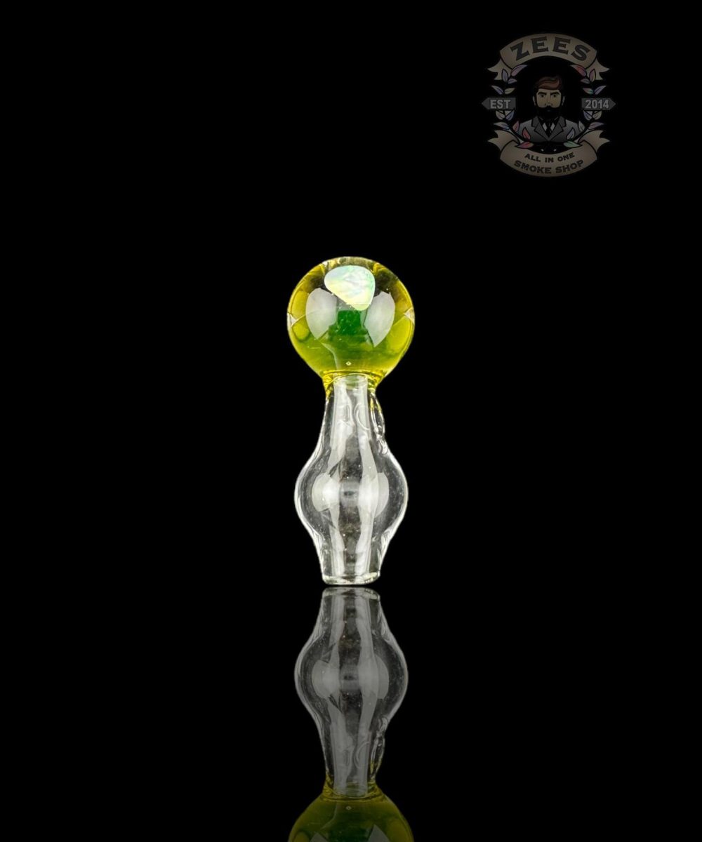 CAPTAIN TOKEZ GLASS: ENCASED OPAL PUFFCO PEAK PRO BALL CAP
