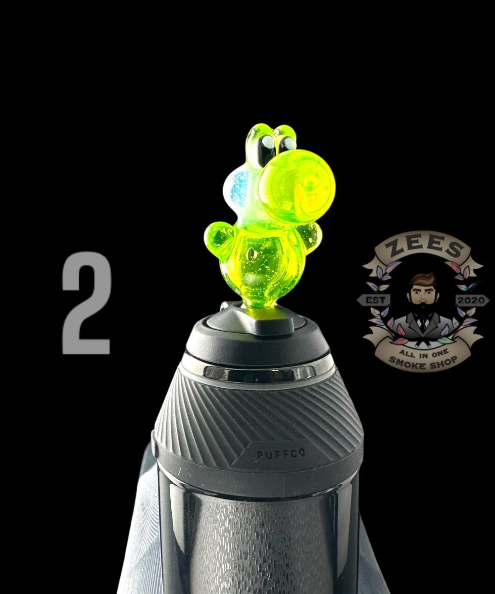 Alternative view of BELLZ GLASS: YOSHI PUFFCO PROXY BALL CAP