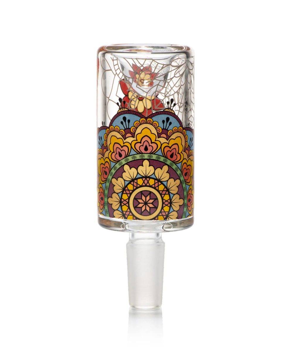 MILKY WAY GLASS: MANDALA LONG BOWL