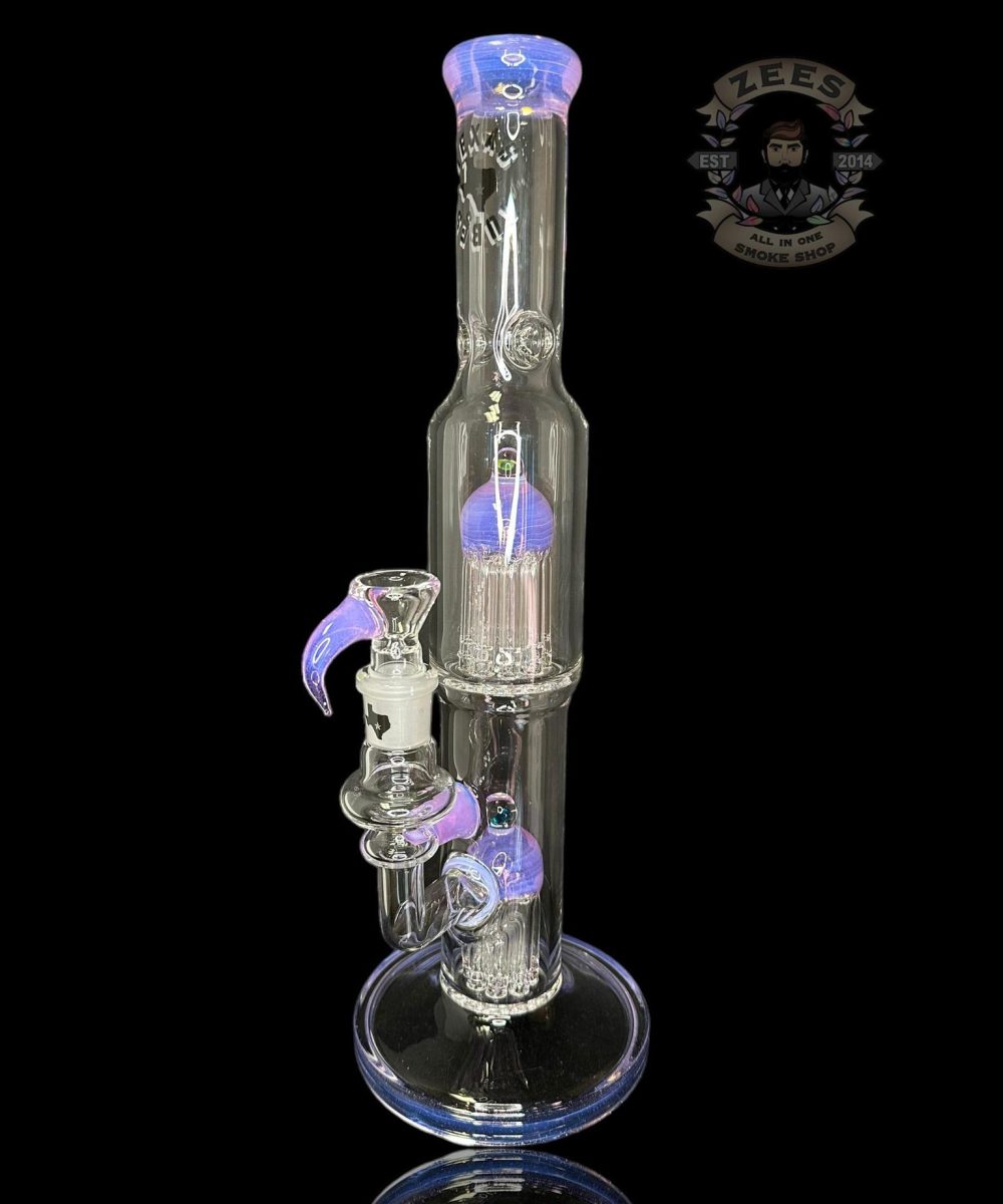 Alternative view of TEXAS TUBES: 15" PURPLE SLYME TWIN OPAL 8-ARM TUBE