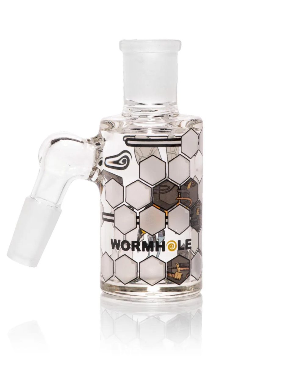 Alternative view of MILKY WAY GLASS: ROBO-BEES DRY ASH CATCHER